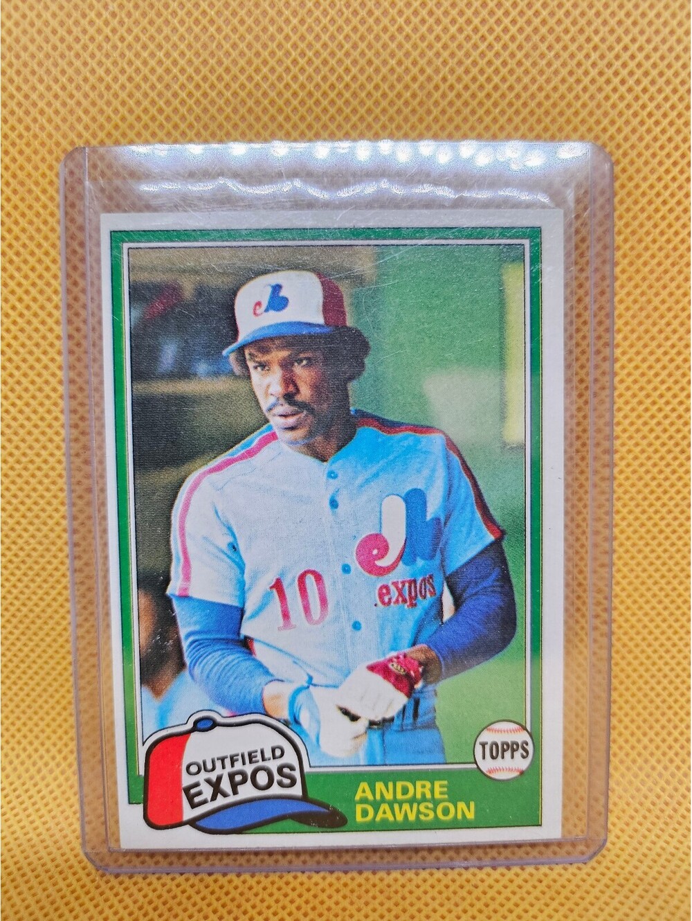 1981 Topps - #125 - Andre Dawson - Montreal Expos - HOF